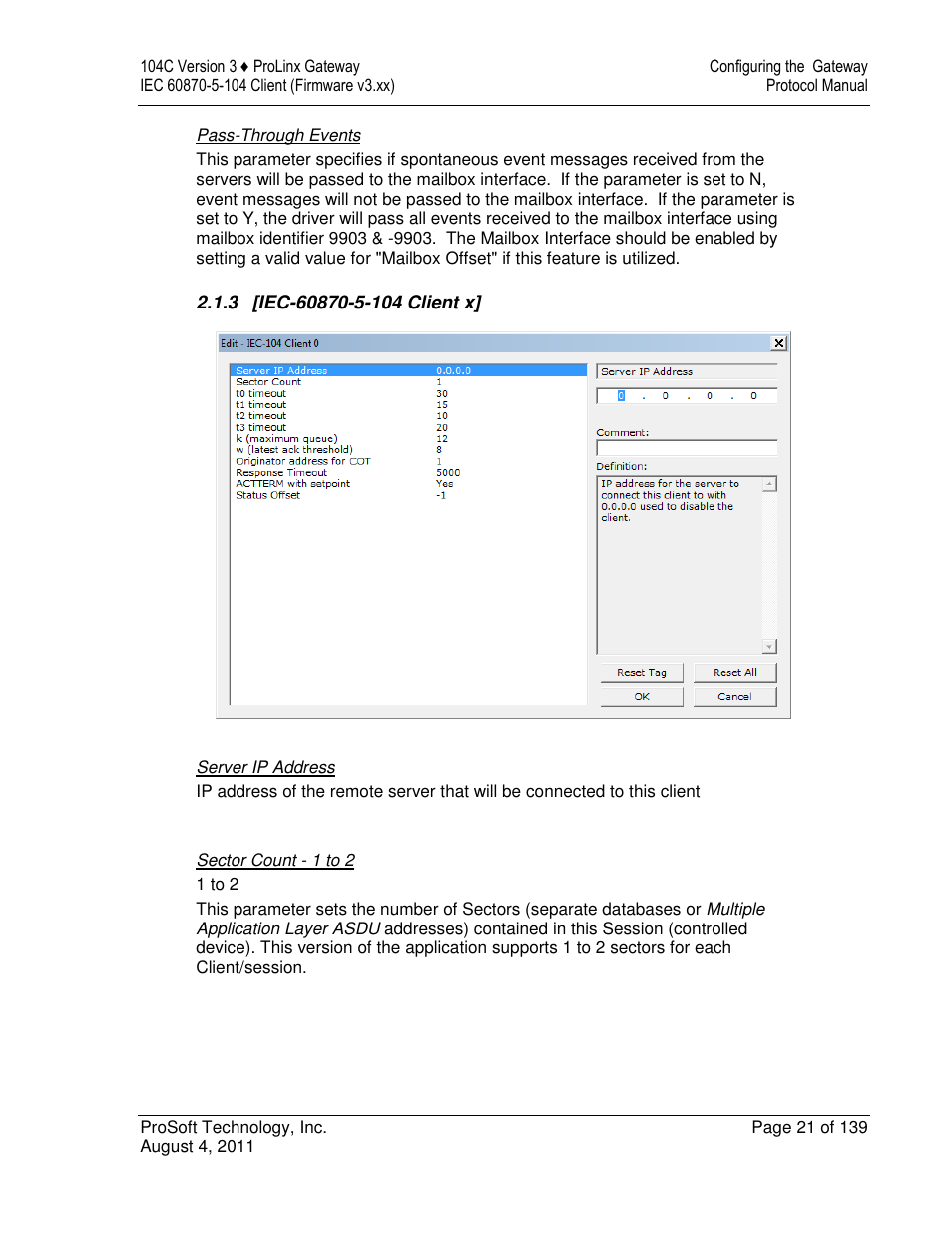 ProSoft Technology 5201-DFNT-104C User Manual | Page 21 / 139