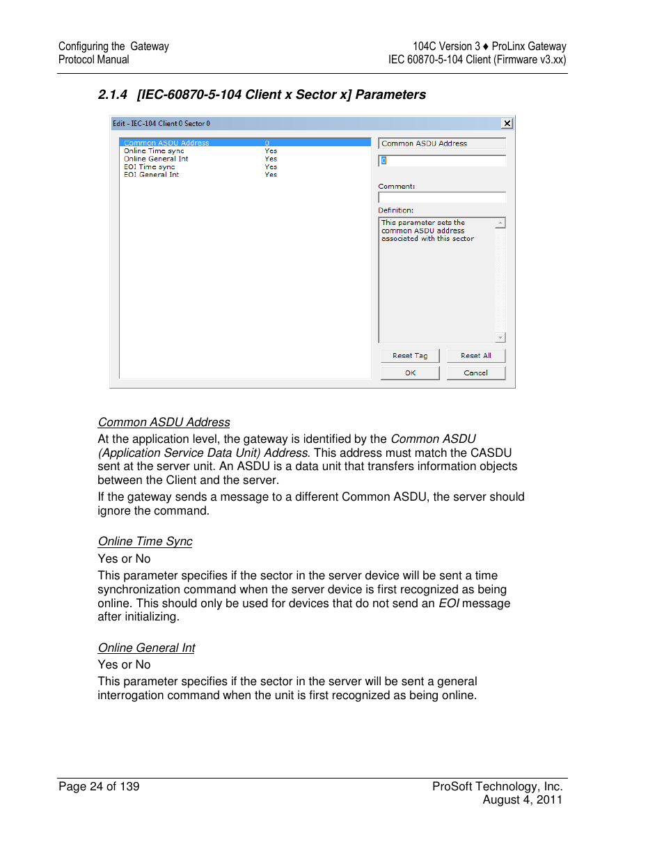 ProSoft Technology 5201-DFNT-104C User Manual | Page 24 / 139