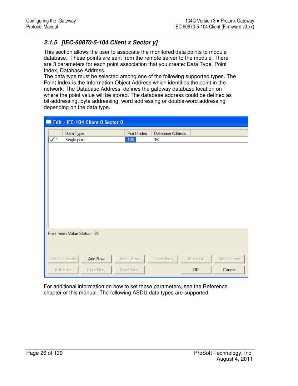 ProSoft Technology 5201-DFNT-104C User Manual | Page 26 / 139