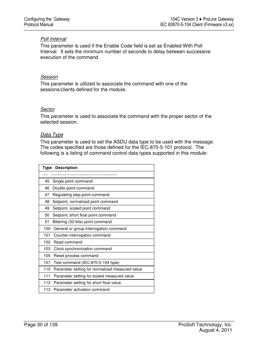 ProSoft Technology 5201-DFNT-104C User Manual | Page 30 / 139