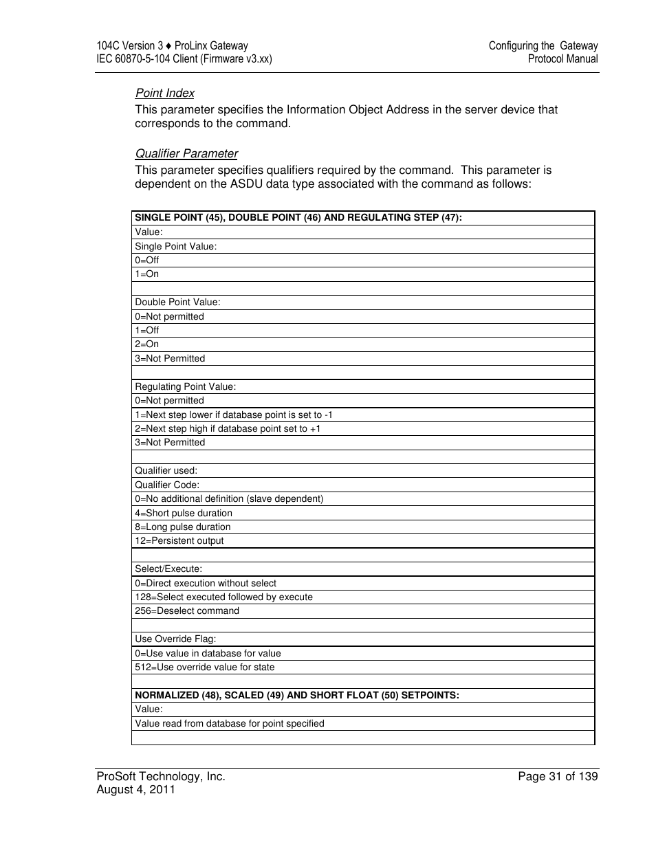 ProSoft Technology 5201-DFNT-104C User Manual | Page 31 / 139