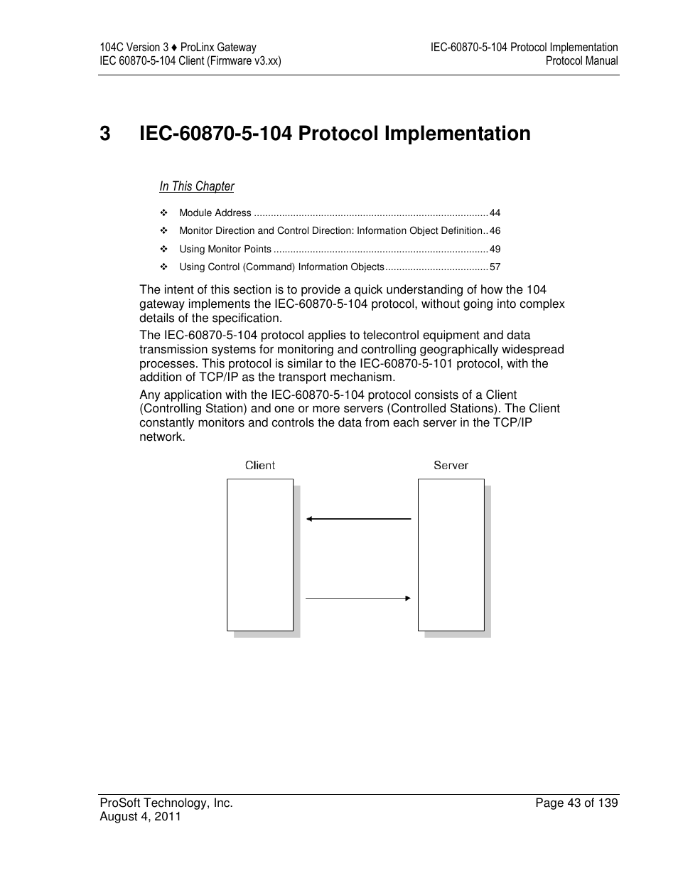 ProSoft Technology 5201-DFNT-104C User Manual | Page 43 / 139