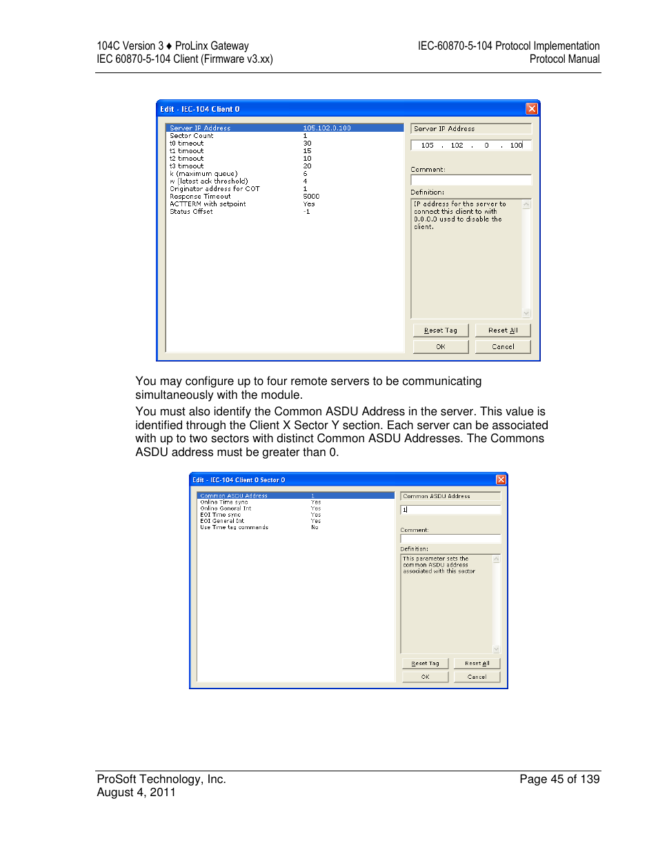 ProSoft Technology 5201-DFNT-104C User Manual | Page 45 / 139