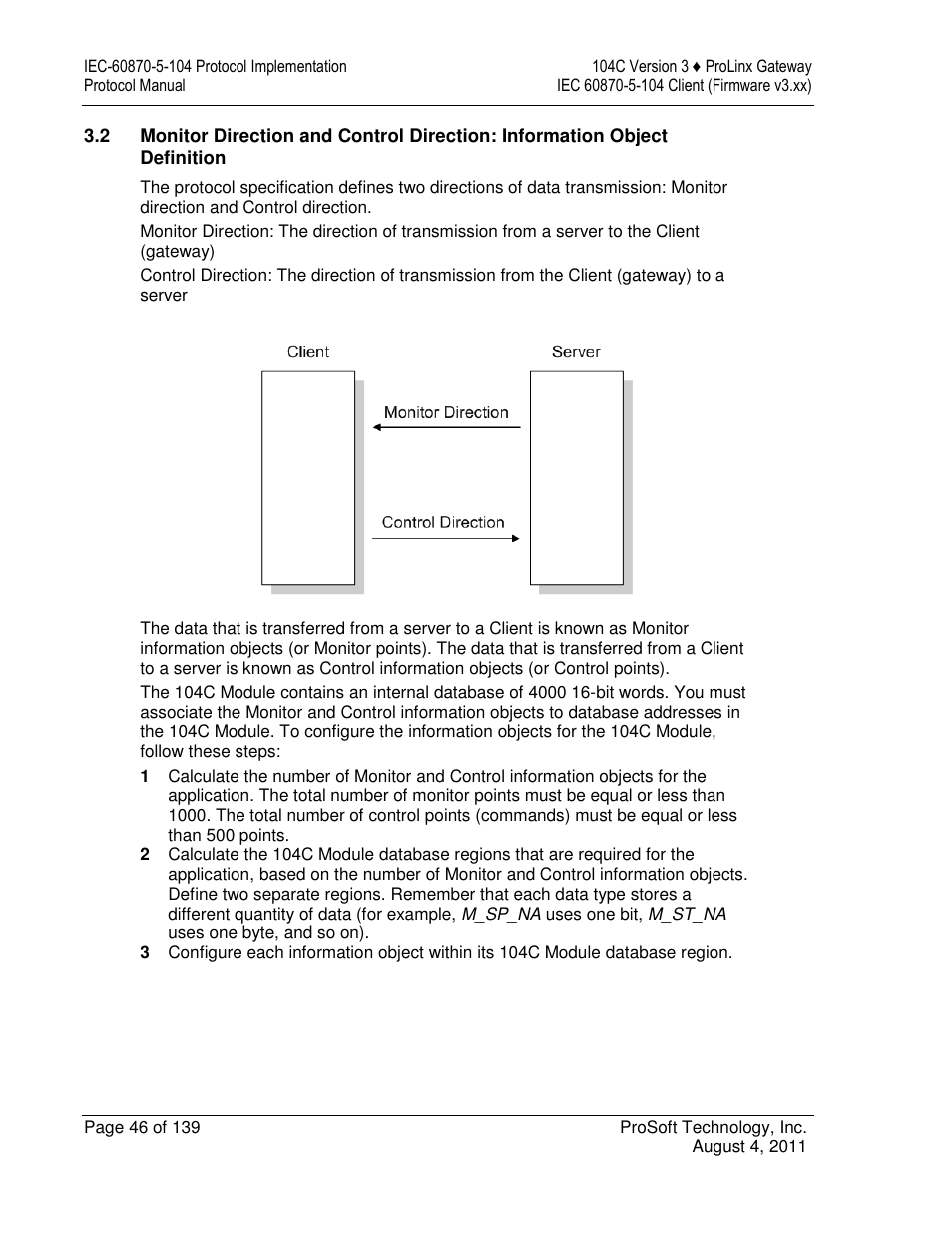 ProSoft Technology 5201-DFNT-104C User Manual | Page 46 / 139