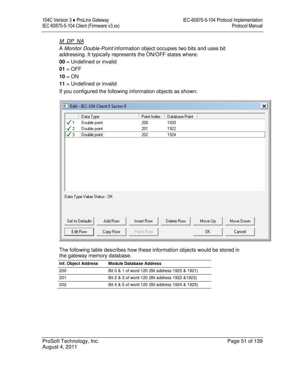 ProSoft Technology 5201-DFNT-104C User Manual | Page 51 / 139