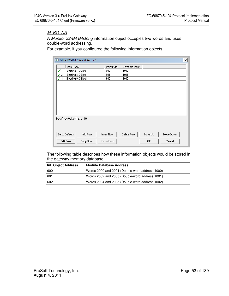 ProSoft Technology 5201-DFNT-104C User Manual | Page 53 / 139