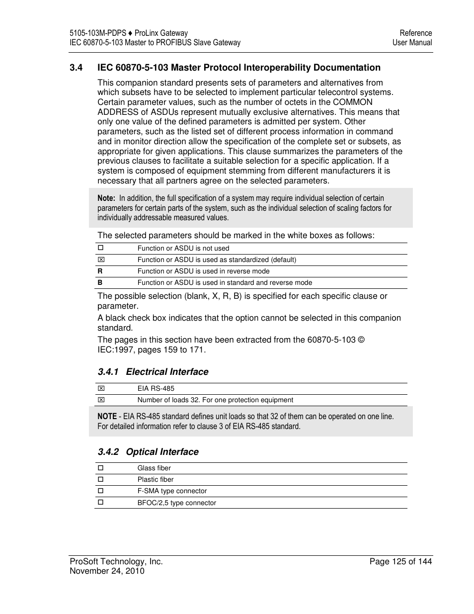 ProSoft Technology 5105-103M-PDPS User Manual | Page 125 / 144