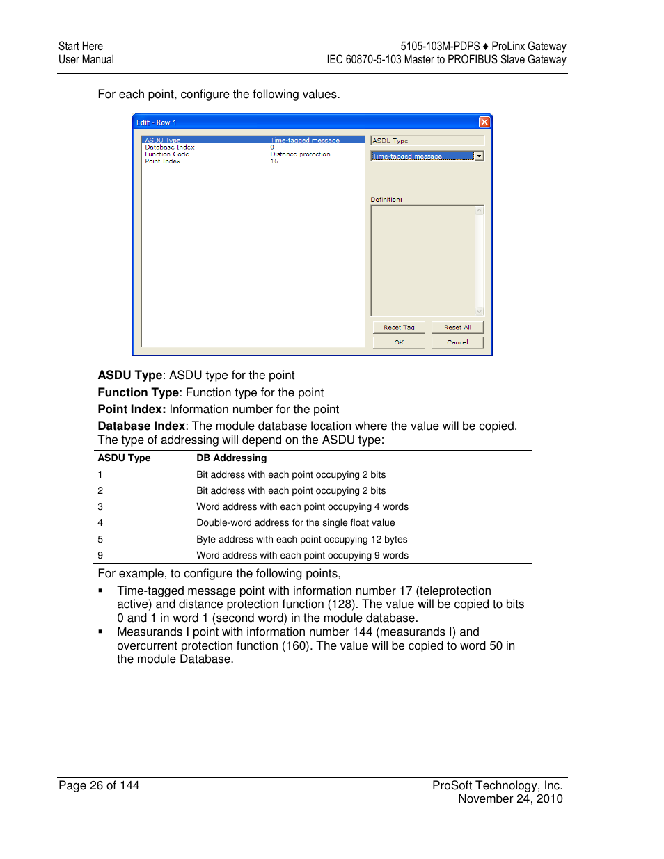 ProSoft Technology 5105-103M-PDPS User Manual | Page 26 / 144