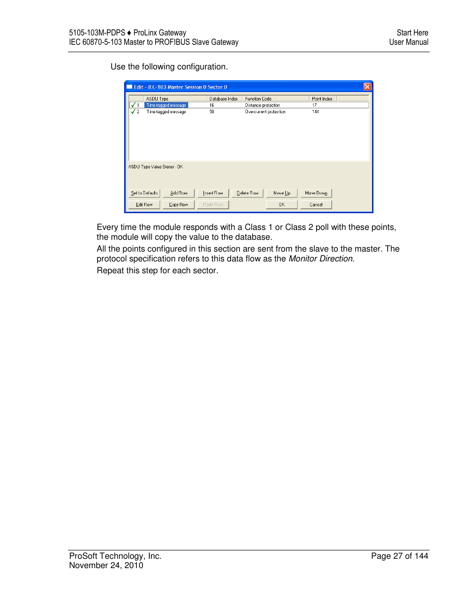 ProSoft Technology 5105-103M-PDPS User Manual | Page 27 / 144