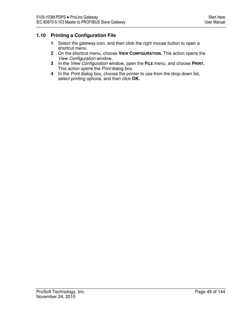 ProSoft Technology 5105-103M-PDPS User Manual | Page 49 / 144