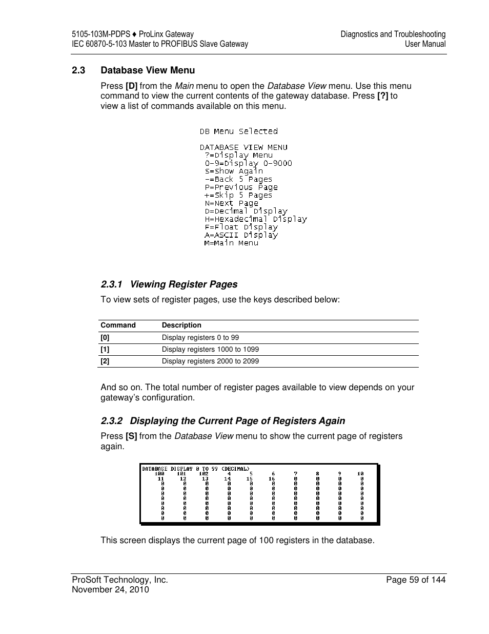 ProSoft Technology 5105-103M-PDPS User Manual | Page 59 / 144