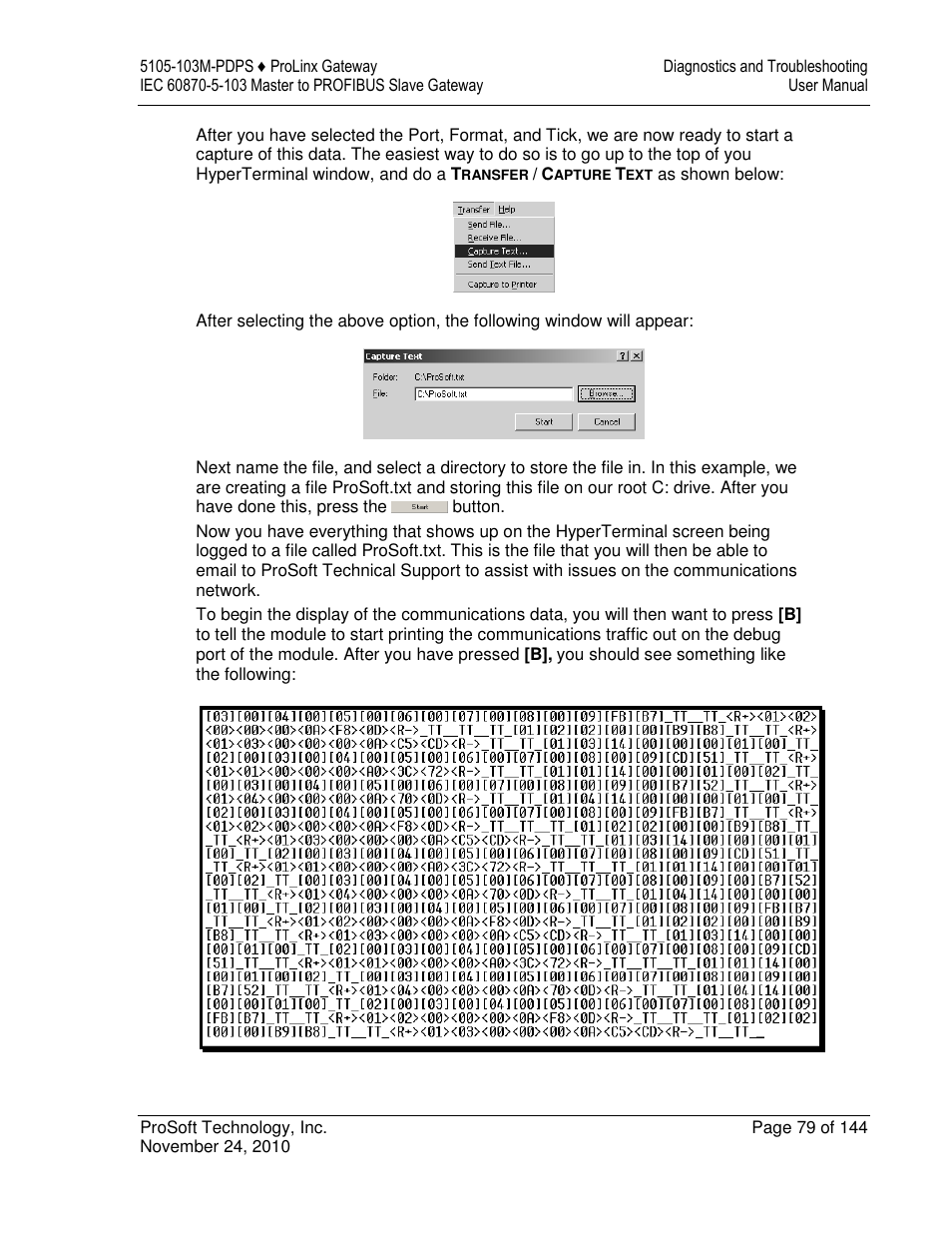 ProSoft Technology 5105-103M-PDPS User Manual | Page 79 / 144