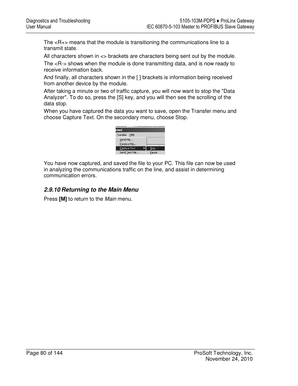 ProSoft Technology 5105-103M-PDPS User Manual | Page 80 / 144