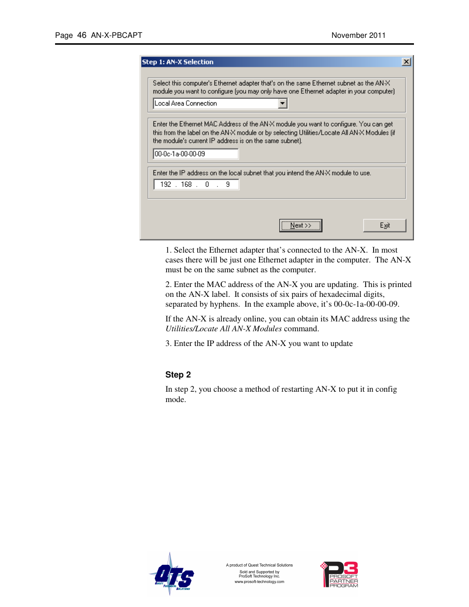 ProSoft Technology AN-X-PB User Manual | Page 50 / 61