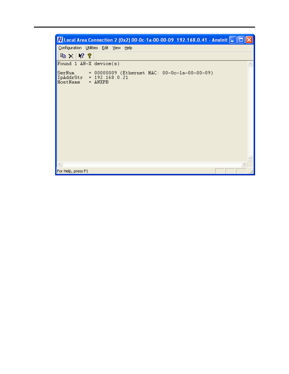 Reconfiguring an an-x from an unknown state | ProSoft Technology AN-X-PB User Manual | Page 22 / 79