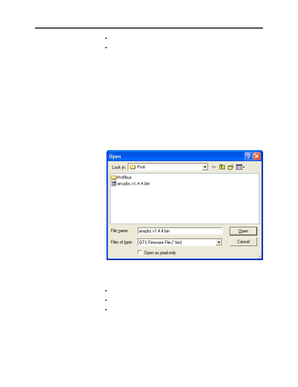 Patch firmware | ProSoft Technology AN-X-PB User Manual | Page 62 / 79