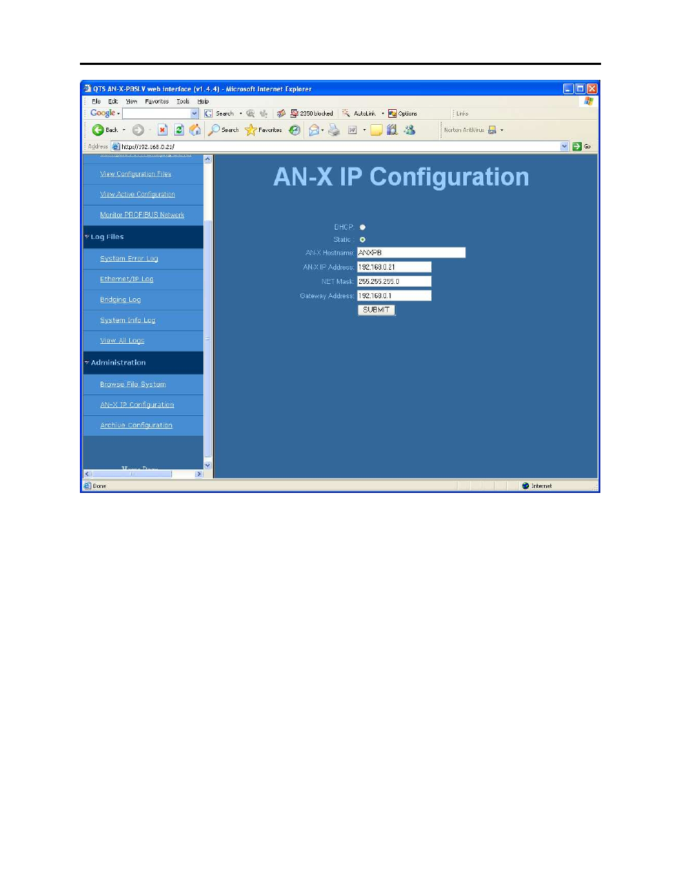 ProSoft Technology AN-X-PB User Manual | Page 72 / 79