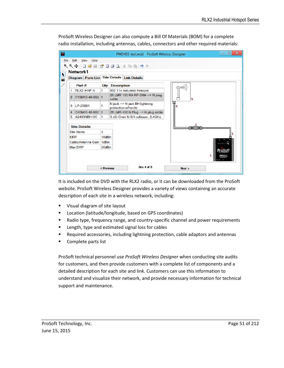 ProSoft Technology RLX2-IHNF-WC User Manual | Page 51 / 212