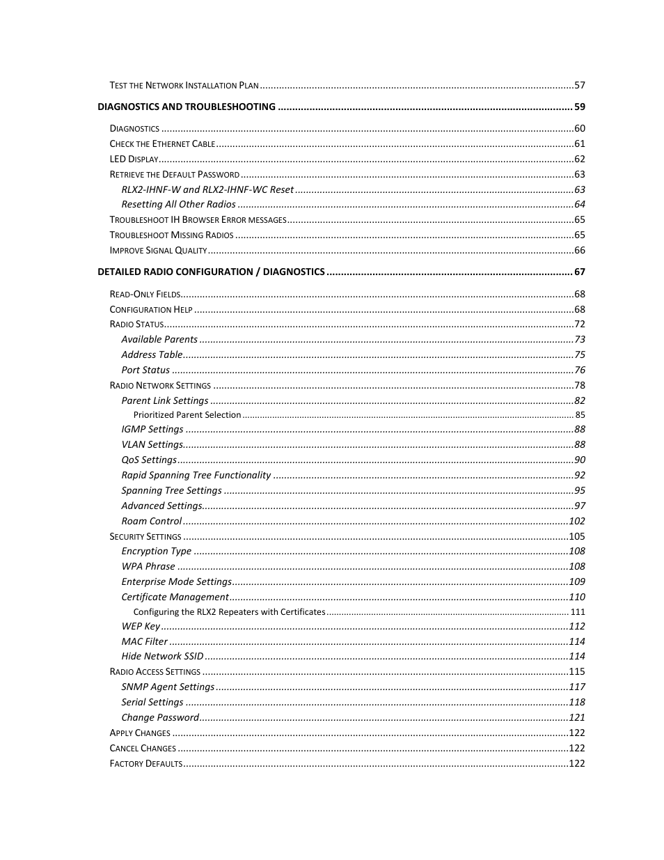 ProSoft Technology RLX2-IHNF-WC User Manual | Page 8 / 212