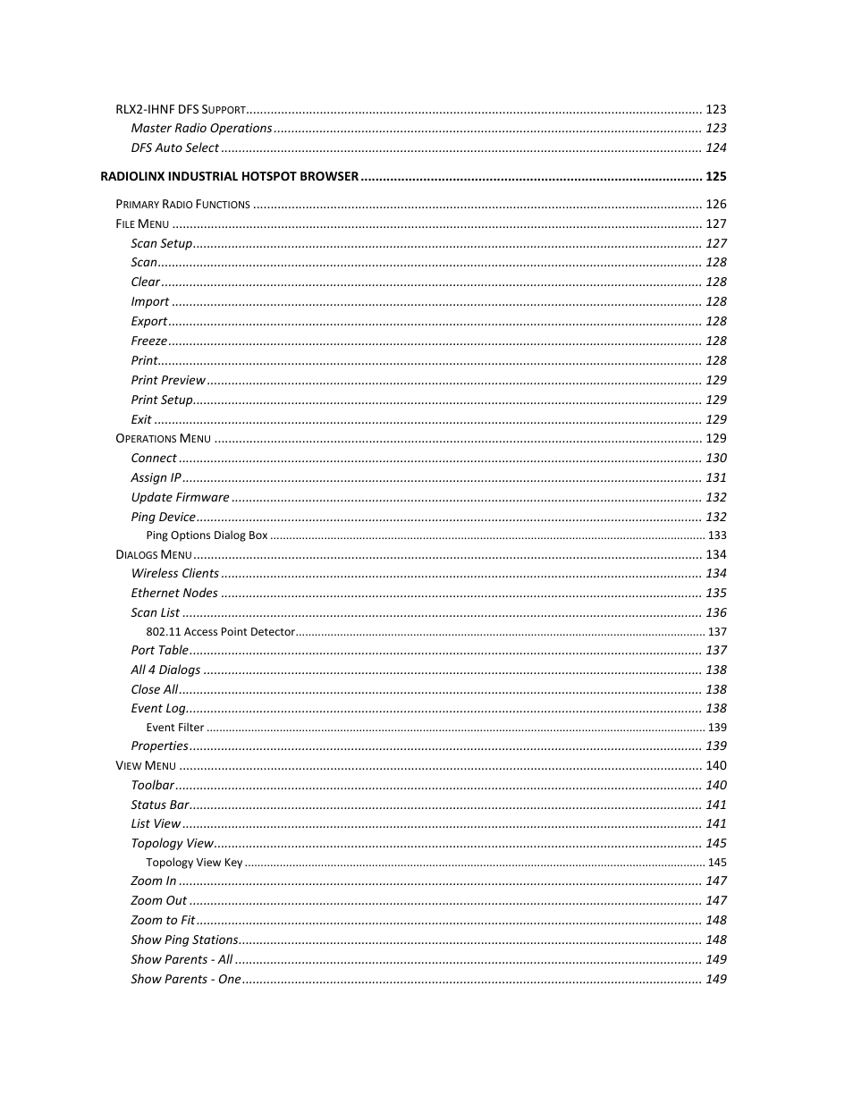 ProSoft Technology RLX2-IHNF-WC User Manual | Page 9 / 212