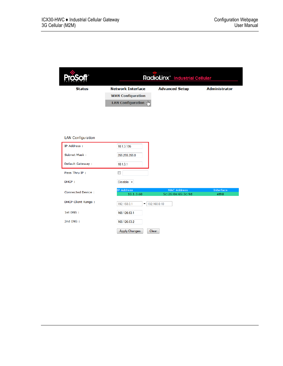 Assigning an ip address to the icx30-hwc | ProSoft Technology ICX30-HWC User Manual | Page 15 / 64