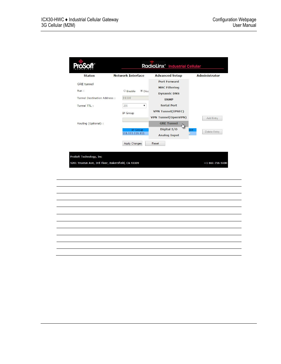 ProSoft Technology ICX30-HWC User Manual | Page 33 / 64