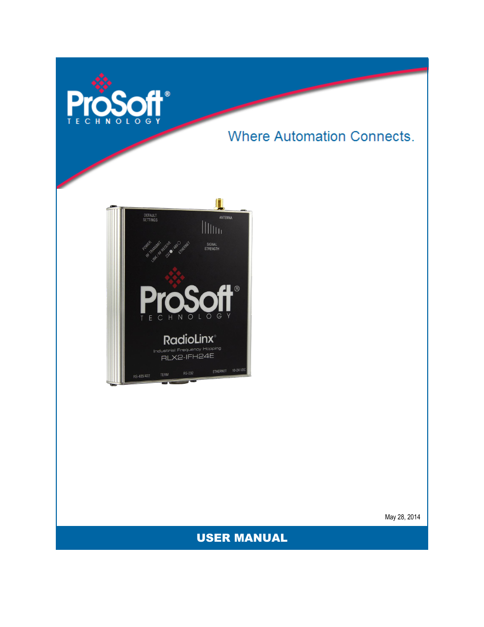 ProSoft Technology RLX2-IFH9E User Manual | 81 pages