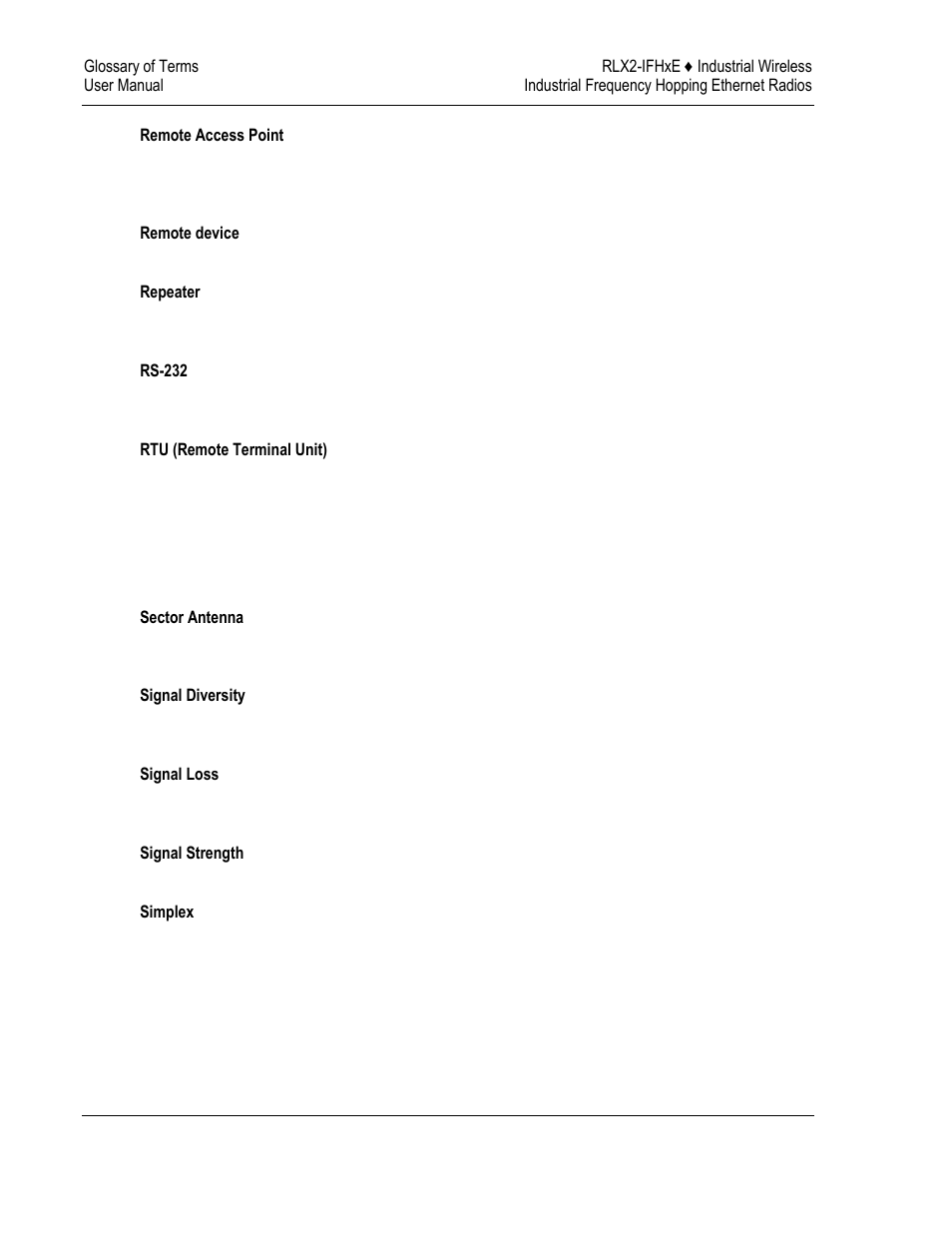 ProSoft Technology RLX2-IFH9E User Manual | Page 72 / 81