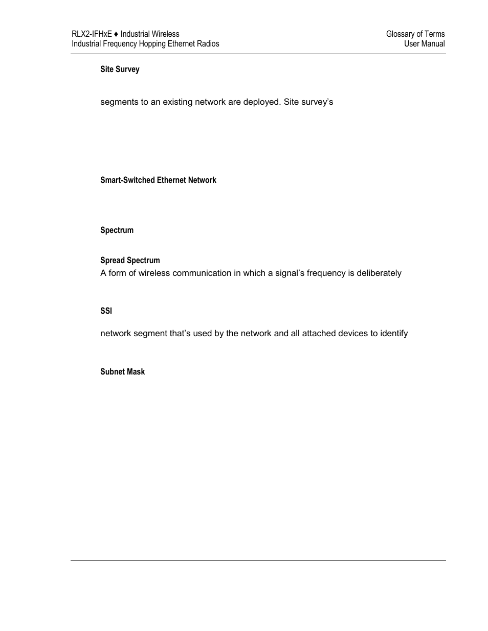 ProSoft Technology RLX2-IFH9E User Manual | Page 73 / 81