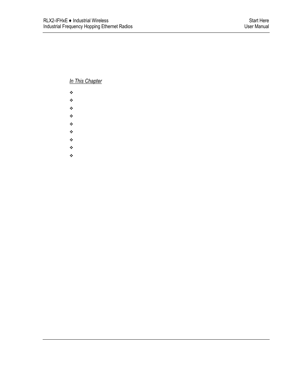1start here | ProSoft Technology RLX2-IFH9E User Manual | Page 9 / 81
