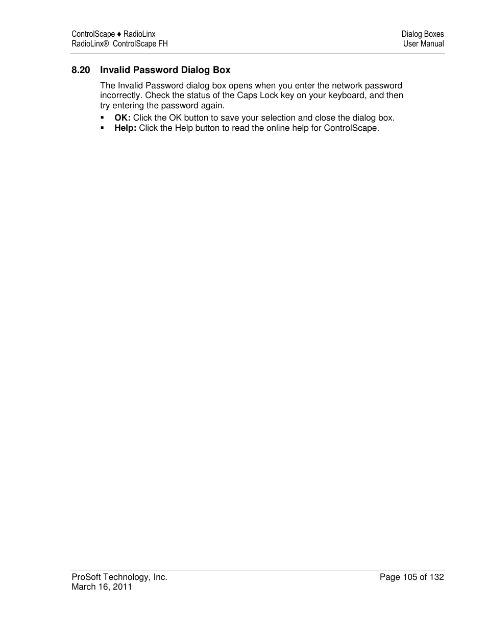 ProSoft Technology RLX2-IFH9E User Manual | Page 105 / 132