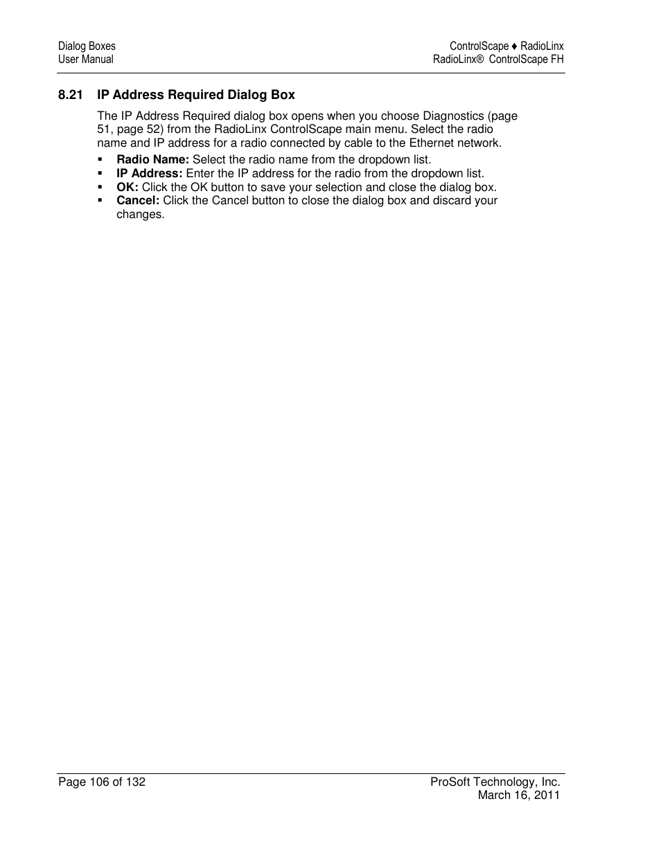ProSoft Technology RLX2-IFH9E User Manual | Page 106 / 132