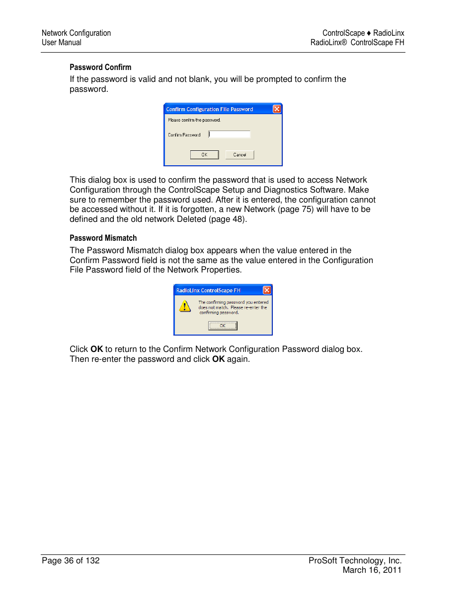 ProSoft Technology RLX2-IFH9E User Manual | Page 36 / 132