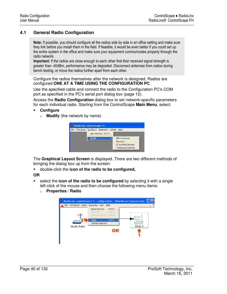 ProSoft Technology RLX2-IFH9E User Manual | Page 40 / 132
