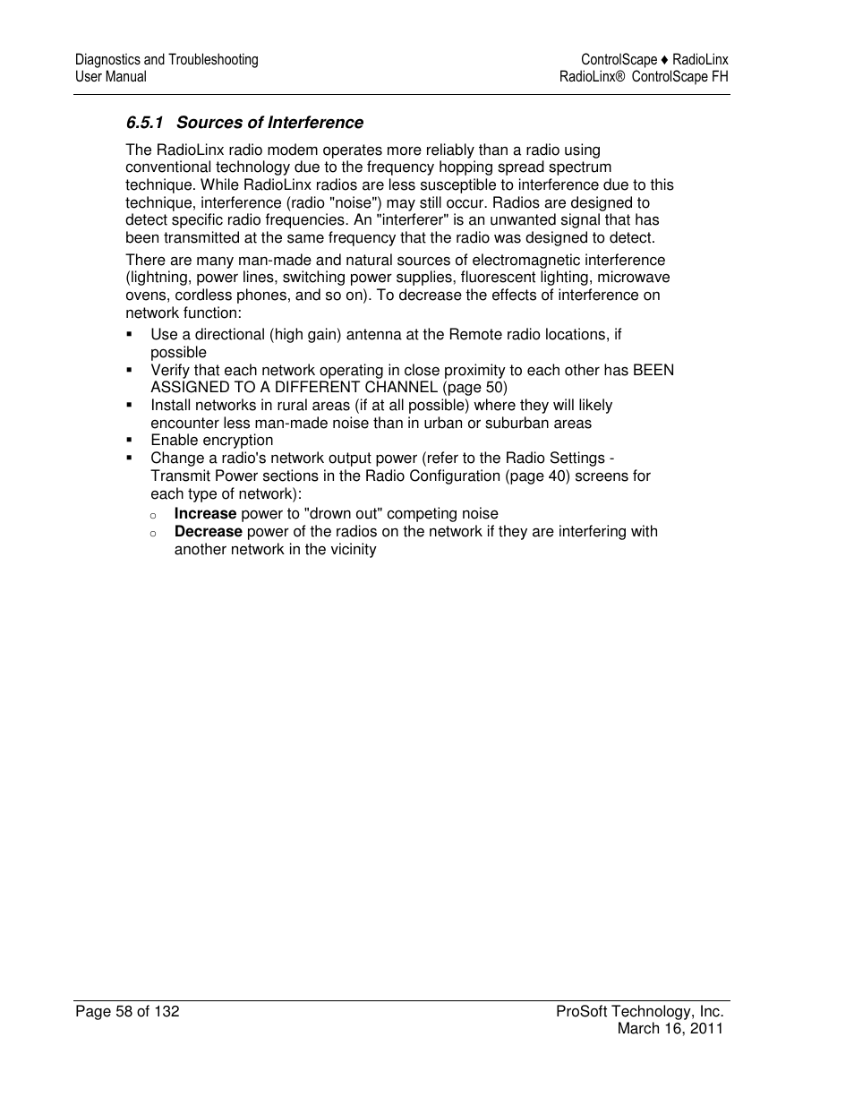 ProSoft Technology RLX2-IFH9E User Manual | Page 58 / 132