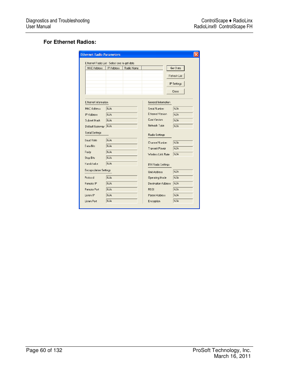 ProSoft Technology RLX2-IFH9E User Manual | Page 60 / 132