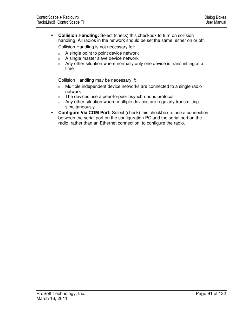ProSoft Technology RLX2-IFH9E User Manual | Page 91 / 132