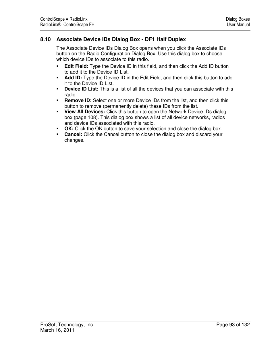 ProSoft Technology RLX2-IFH9E User Manual | Page 93 / 132