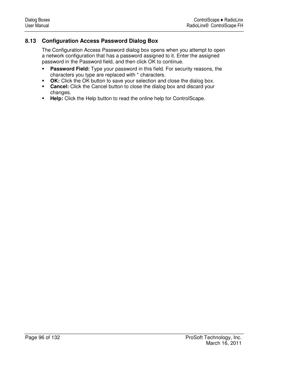 ProSoft Technology RLX2-IFH9E User Manual | Page 96 / 132