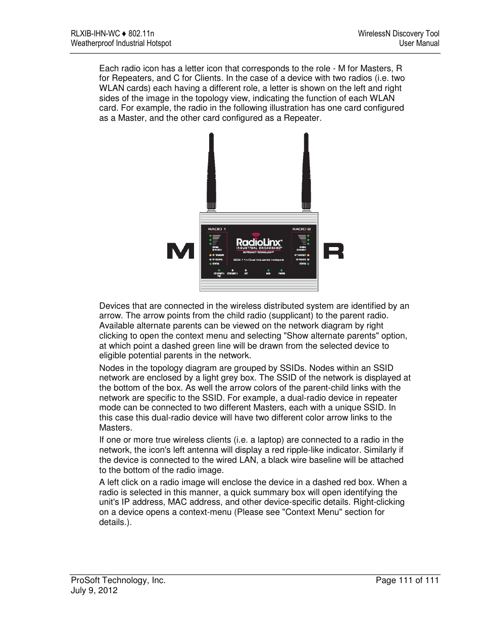 ProSoft Technology RLXIB-IHN-W-E User Manual | Page 111 / 167