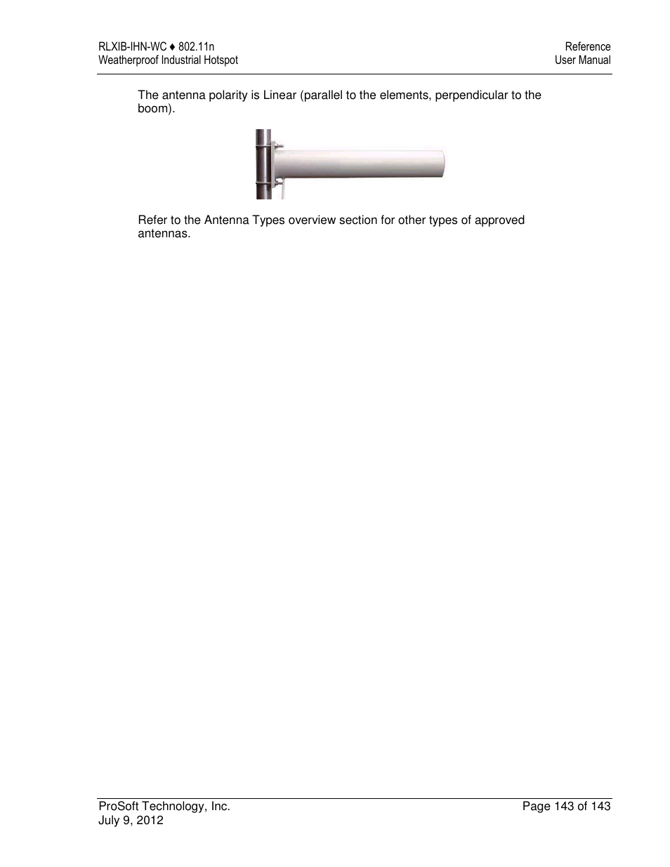 ProSoft Technology RLXIB-IHN-W-E User Manual | Page 143 / 167