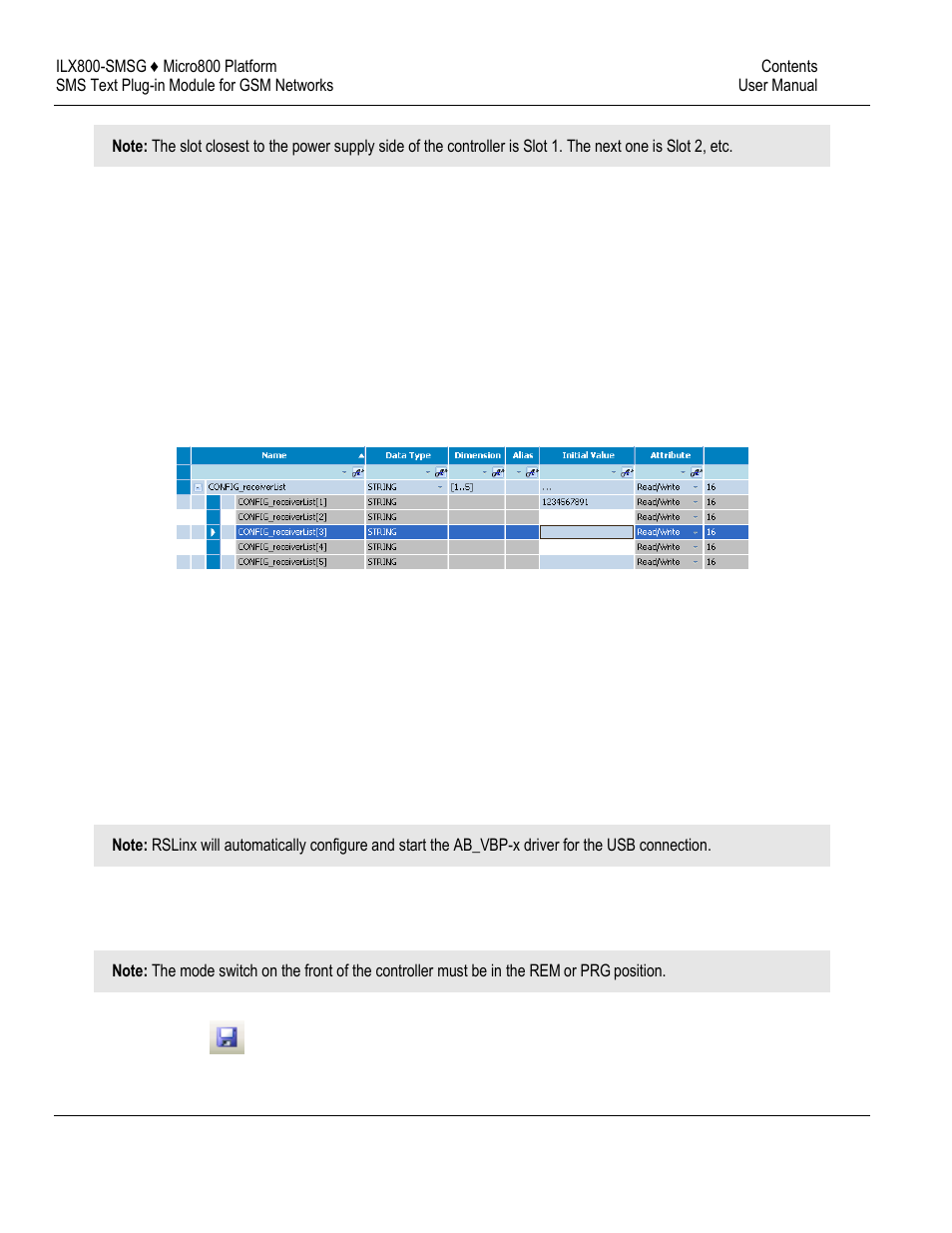 Entering a test phone number, Connecting the controller to your pc, Downloading the sample program | ProSoft Technology ILX800-SMSG User Manual | Page 17 / 41