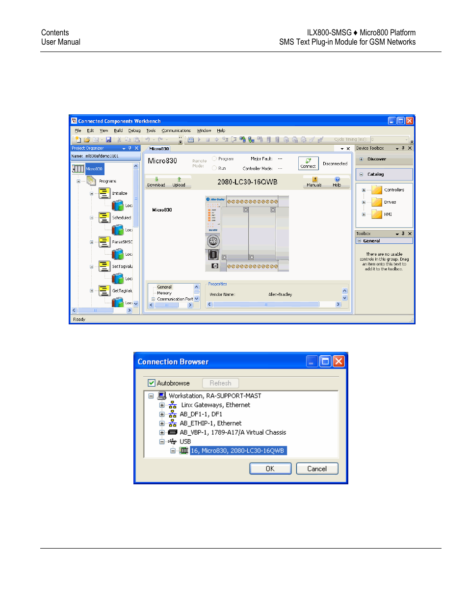 Going online with the controller | ProSoft Technology ILX800-SMSG User Manual | Page 20 / 41