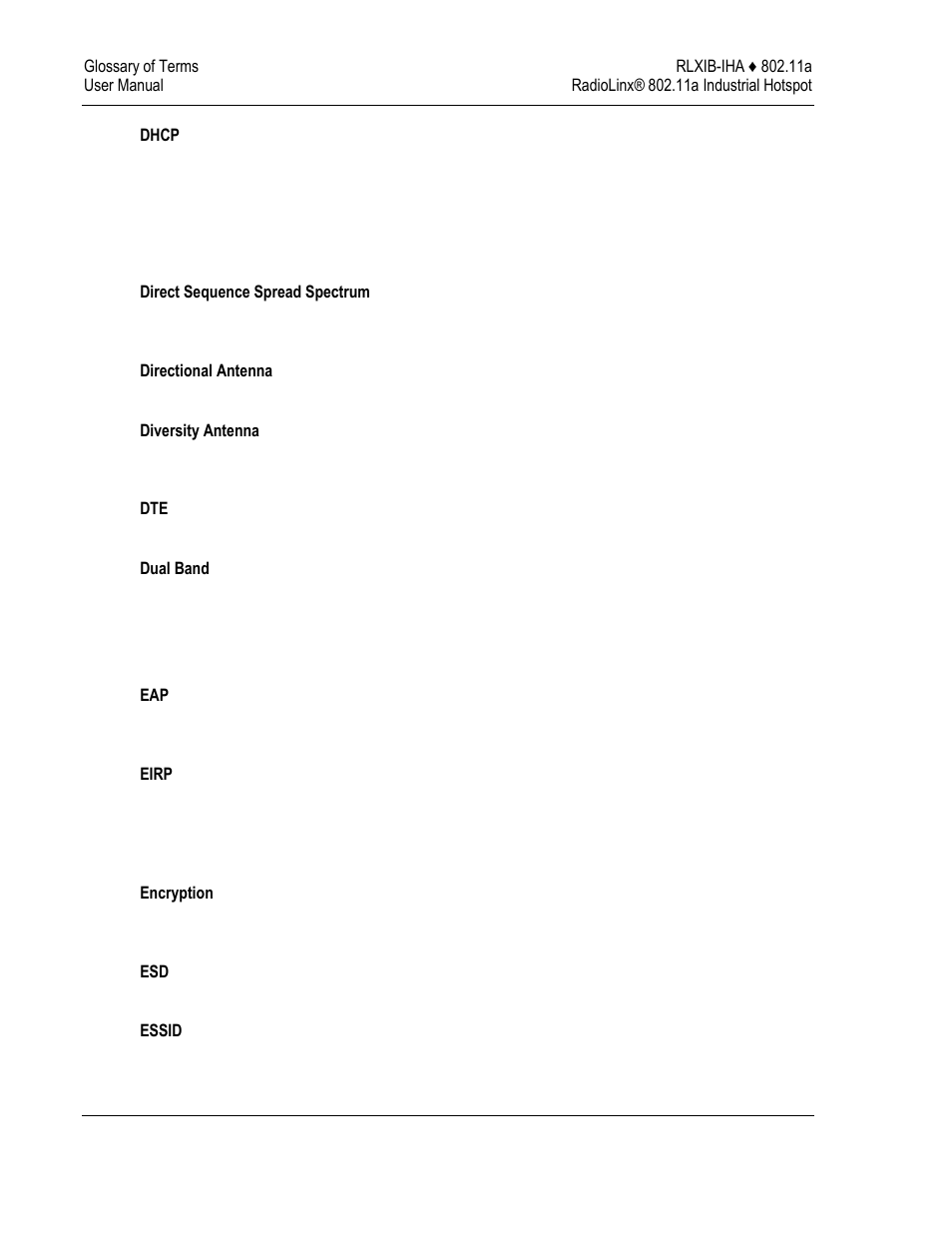 ProSoft Technology RLXIB-IHA-A User Manual | Page 110 / 123