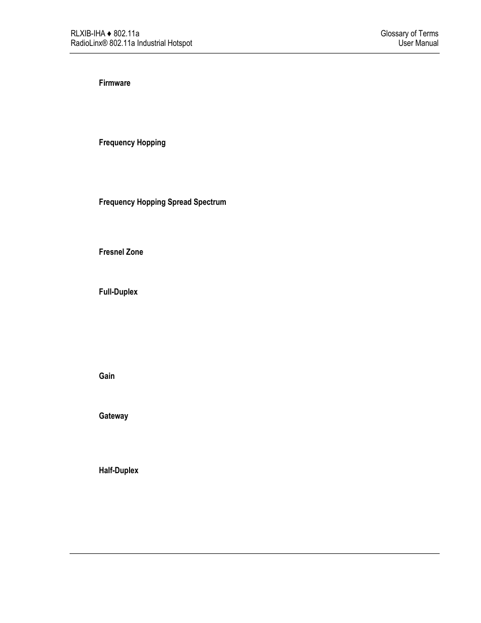 ProSoft Technology RLXIB-IHA-A User Manual | Page 111 / 123