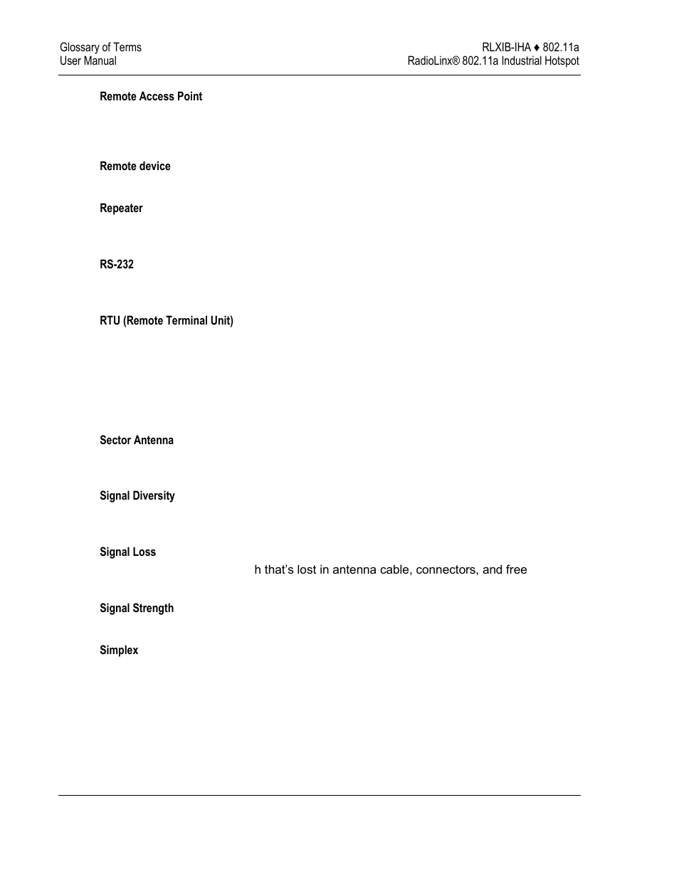 ProSoft Technology RLXIB-IHA-A User Manual | Page 116 / 123