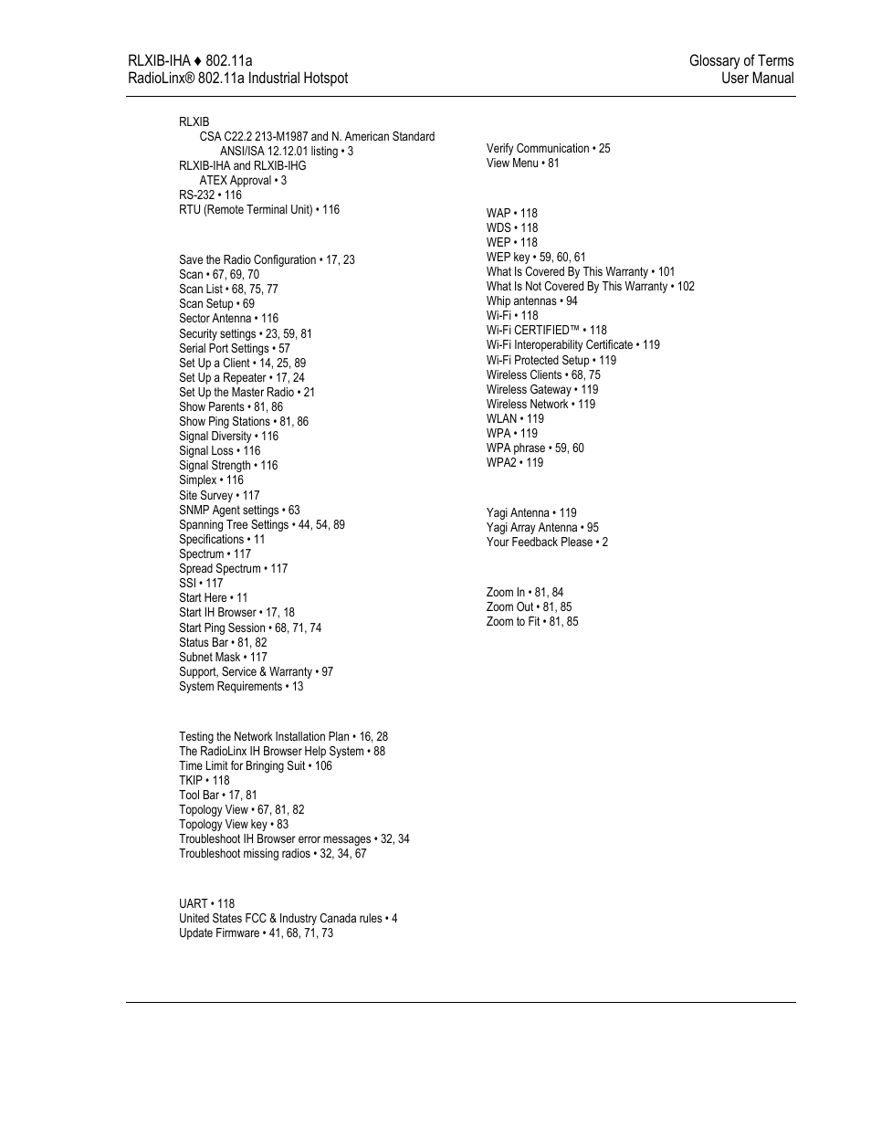 ProSoft Technology RLXIB-IHA-A User Manual | Page 123 / 123