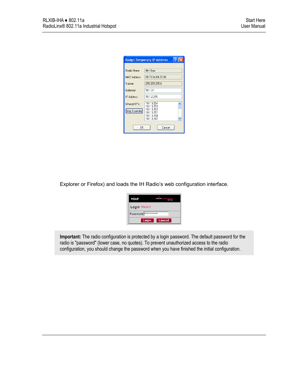 ProSoft Technology RLXIB-IHA-A User Manual | Page 21 / 123