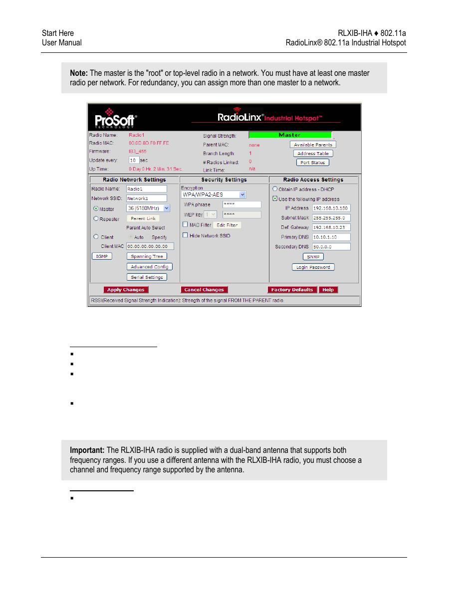 ProSoft Technology RLXIB-IHA-A User Manual | Page 22 / 123