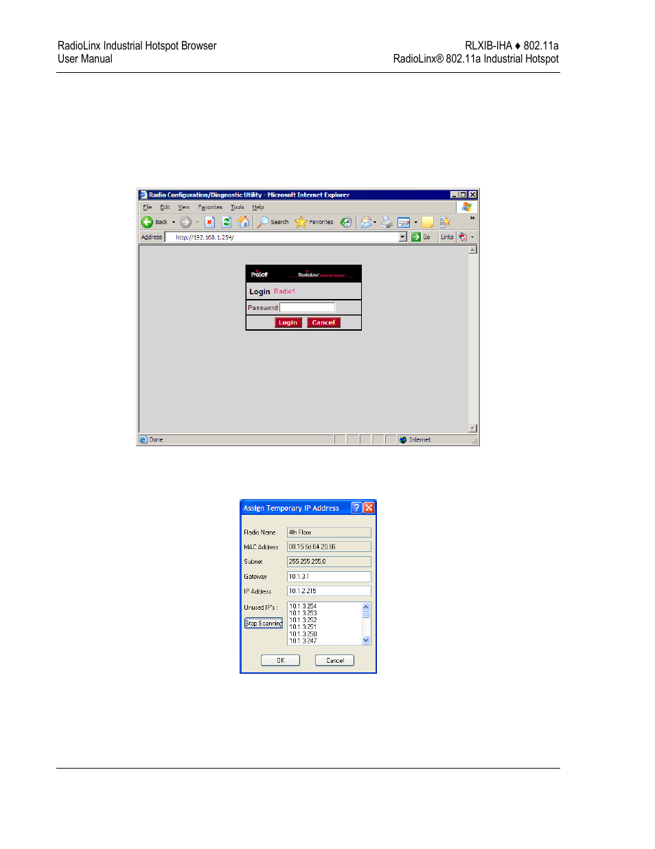 E 72) | ProSoft Technology RLXIB-IHA-A User Manual | Page 72 / 123